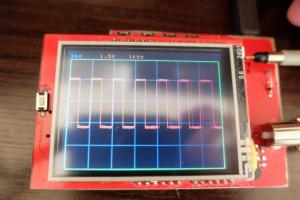 Карманный осциллограф на микроконтроллере Исходники и прошивка